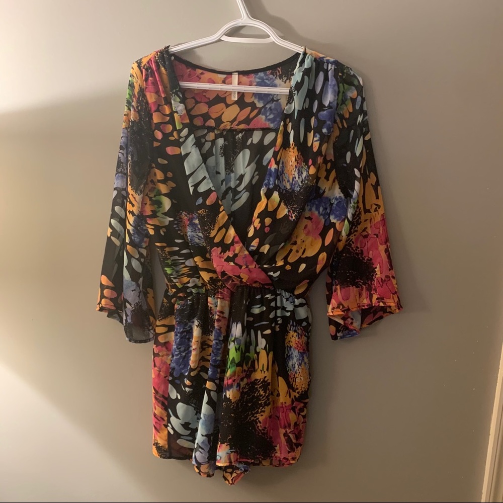 Colorful Jumper by Sage Clothing, Size Large